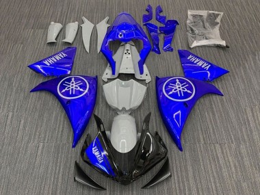 Blau Nardo Grau Schwarz 2009-2011 Yamaha YZF 1000 R1 Motorrad Verkleidung