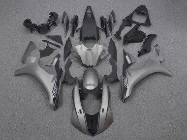 Matt Schwarz Glänzendes Schwarz 2015-2019 Yamaha YZF 1000 R1 Motorrad Verkleidung
