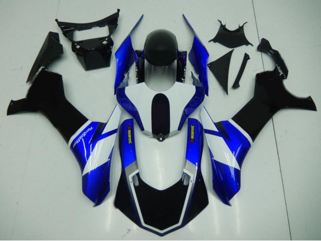 Blau Weiß Schwarz 2015-2019 Yamaha YZF 1000 R1 Motorrad Verkleidung