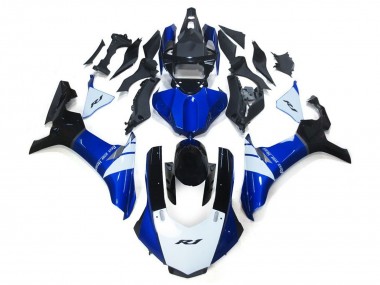 Weiß Blau Schwarz 2015-2019 Yamaha YZF 1000 R1 Motorrad Verkleidung