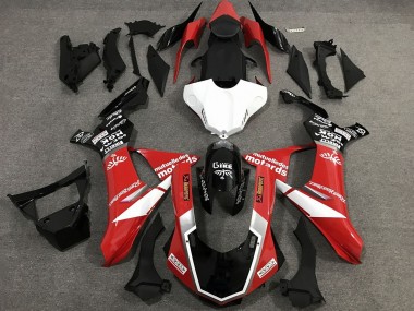 Rot Weiß Glänzendes Schwarz 2015-2019 Yamaha YZF 1000 R1 Motorrad Verkleidung