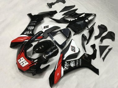 Glänzendes Schwarz Weiß Rot ENEOS Motul YSP 99 2015-2019 Yamaha YZF 1000 R1 Motorrad Verkleidung