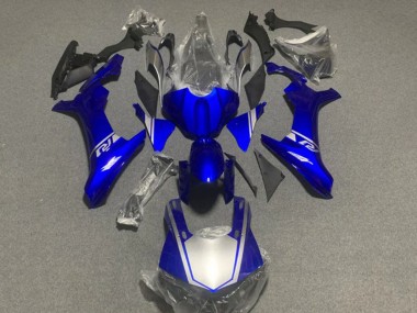 Blau Silber 2020-2025 Yamaha YZF 1000 R1 Motorrad Verkleidung