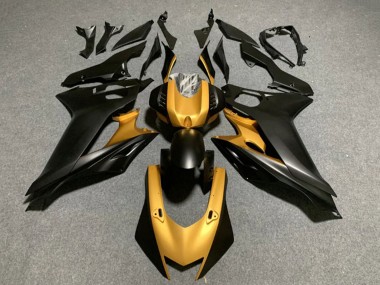 Gold Matt Schwarz 2020-2025 Yamaha YZF 1000 R1 Motorrad Verkleidung