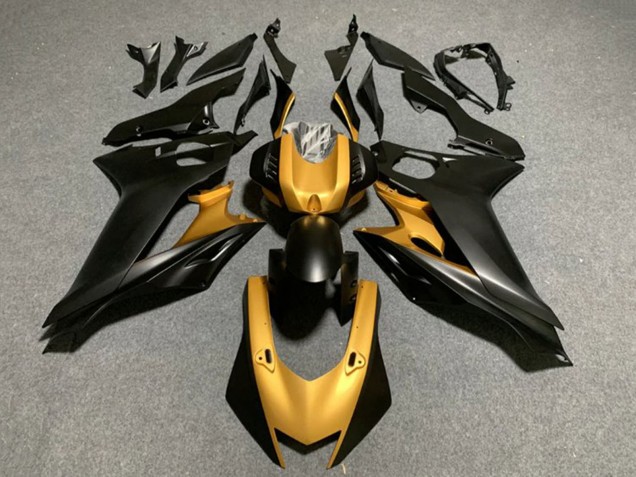 Gold Matt Schwarz 2020-2025 Yamaha YZF 1000 R1 Motorrad Verkleidung