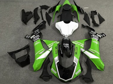 Grün Weiß Glänzendes Schwarz Sam 2020-2025 Yamaha YZF 1000 R1 Motorrad Verkleidung