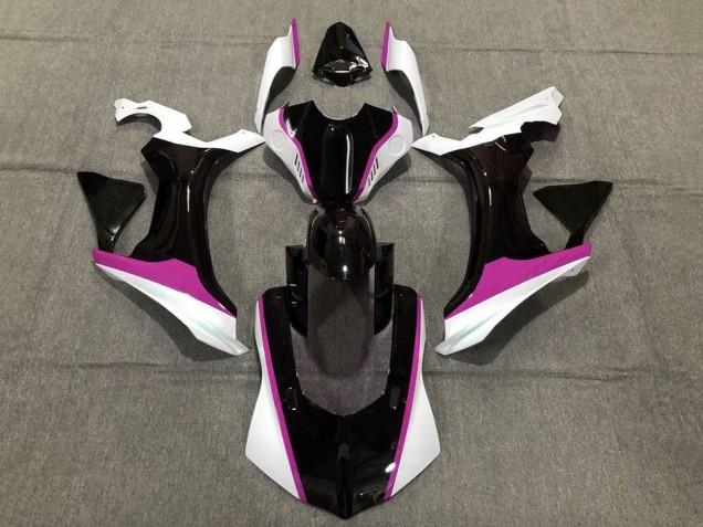 Weiß Rosa Glänzendes Schwarz 2020-2025 Yamaha YZF 1000 R1 Motorrad Verkleidung