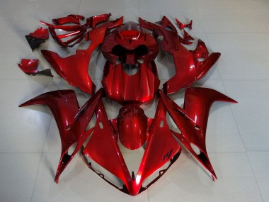 Bonbon Rot 2004-2006 Yamaha YZF 1000 R1 Motorrad Verkleidung