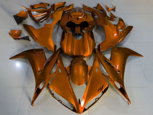 Orange 2004-2006 Yamaha YZF 1000 R1 Motorrad Verkleidung