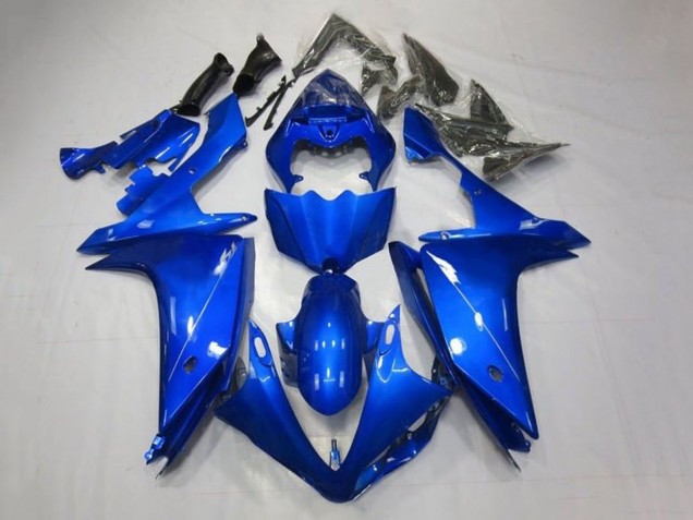 Blau 2007-2008 Yamaha YZF 1000 R1 Motorrad Verkleidung
