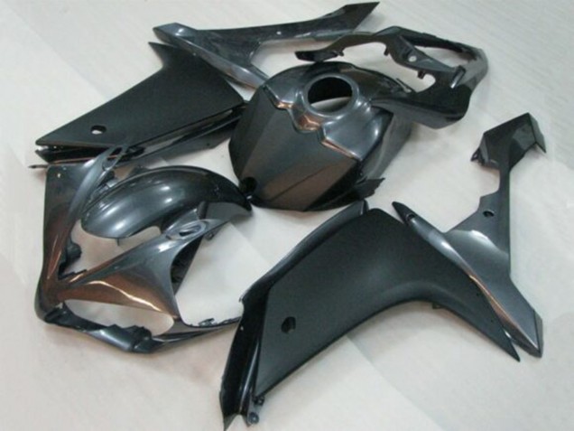 Dunkel Silber Matt Schwarz 2007-2008 Yamaha YZF 1000 R1 Motorrad Verkleidung