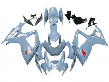 Blau Grau Weiß Rot 2006-2007 Suzuki GSXR 600 / GSXR 750 Motorrad Verkleidung