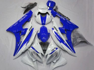 Weiß Blau Motul Michelin 2006-2007 Yamaha YZF R6 Motorrad Verkleidung