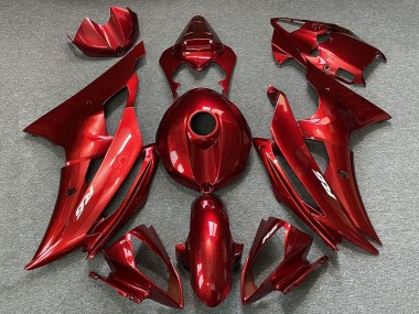 Rot 2008-2016 Yamaha YZF R6 Motorrad Verkleidung
