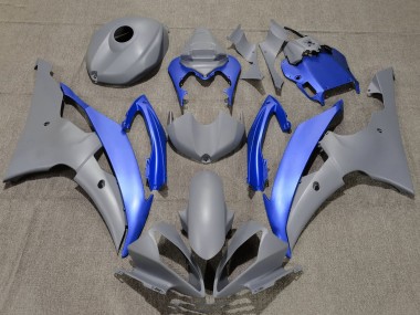 Grau Blau 2008-2016 Yamaha YZF R6 Motorrad Verkleidung