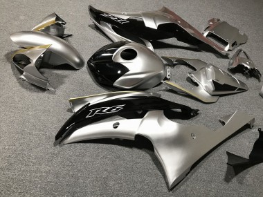 Silber Gold Schwarz 2008-2016 Yamaha YZF R6 Motorrad Verkleidung