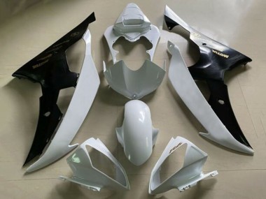 Weiß Schwarz 2008-2016 Yamaha YZF R6 Motorrad Verkleidung