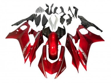 Rot 2017-2023 Yamaha YZF R6 Motorrad Verkleidung