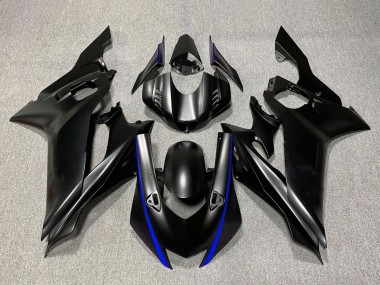 Matt Schwarz Blau 2017-2023 Yamaha YZF R6 Motorrad Verkleidung