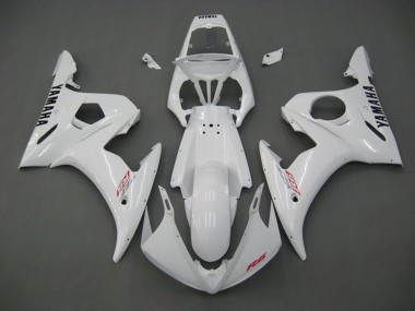 Weiß Rot Schwarz 2005 Yamaha YZF R6 Motorrad Verkleidung