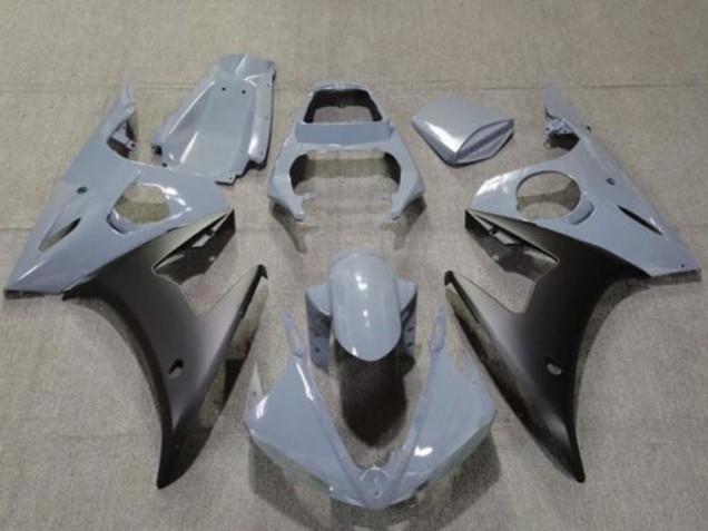 Nardo Grau Matt Schwarz 2005 Yamaha YZF R6 Motorrad Verkleidung