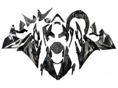 Silber Glänzendes Schwarz 2013-2016 Triumph Daytona 675 Triple Motorrad Verkleidung