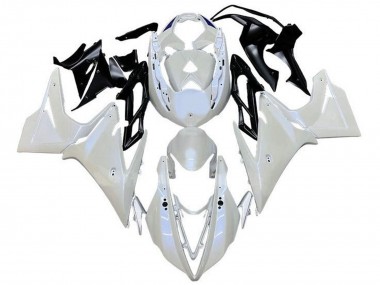 Perl Weiß 2013-2016 Triumph Daytona 675 Triple Motorrad Verkleidung
