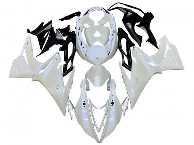Perl Weiß 2013-2016 Triumph Daytona 675 Triple Motorrad Verkleidung
