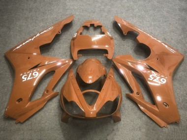 Bronze Orange 2006-2008 Triumph Daytona 675 Triple Motorrad Verkleidung