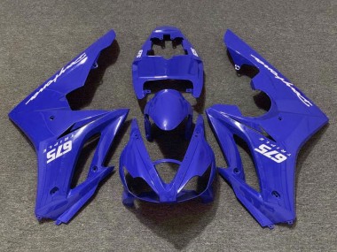 Blau 2006-2008 Triumph Daytona 675 Triple Motorrad Verkleidung