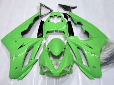 Grün 2006-2008 Triumph Daytona 675 Triple Motorrad Verkleidung