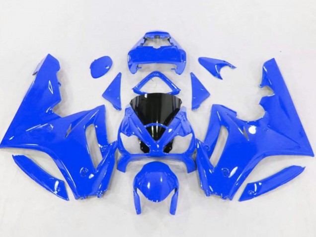 Blau 2006-2008 Triumph Daytona 675 Triple Motorrad Verkleidung