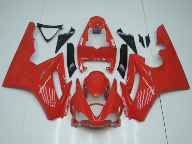 Rot 2006-2008 Triumph Daytona 675 Triple Motorrad Verkleidung