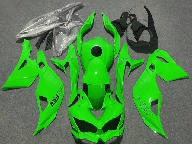 Grün 2019-2025 Kawasaki ZX4R ZX-4RR Motorrad Verkleidung