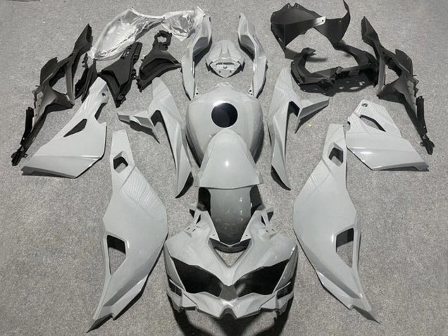 Grau 2019-2025 Kawasaki ZX4R ZX-4RR Motorrad Verkleidung