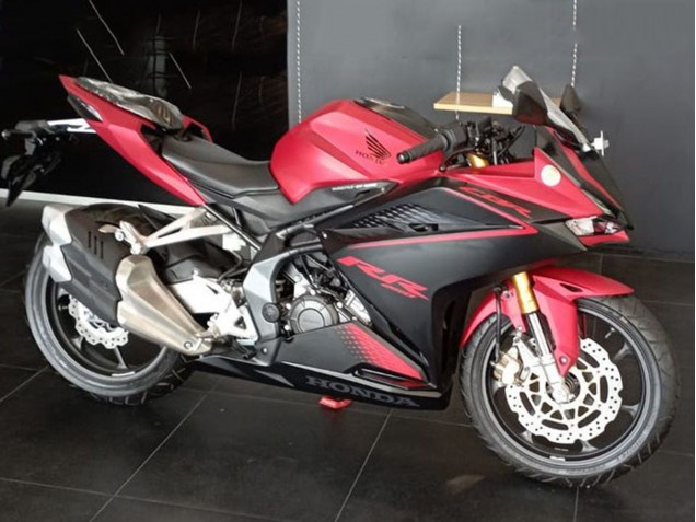 Rot Matt Schwarz 2017-2022 Honda CBR250RR Motorrad Verkleidung Kit