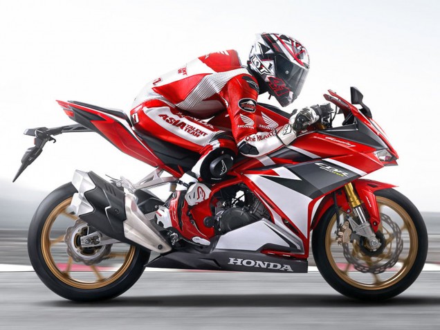 Weiß Rot Matt Schwarz 2017-2022 Honda CBR250RR Motorrad Verkleidung