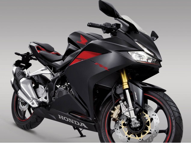 Matt Schwarz Rot 2017-2022 Honda CBR250RR Motorrad Verkleidung