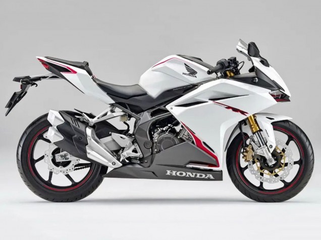 Weiß Rot 2017-2022 Honda CBR250RR Motorrad Verkleidung