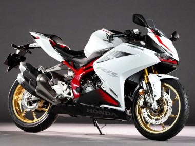 Weiß Rot 2017-2022 Honda CBR250RR Motorrad Verkleidung