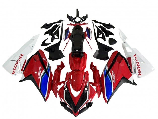 Rot Blau Weiß 2017-2022 Honda CBR250RR Motorrad Verkleidung