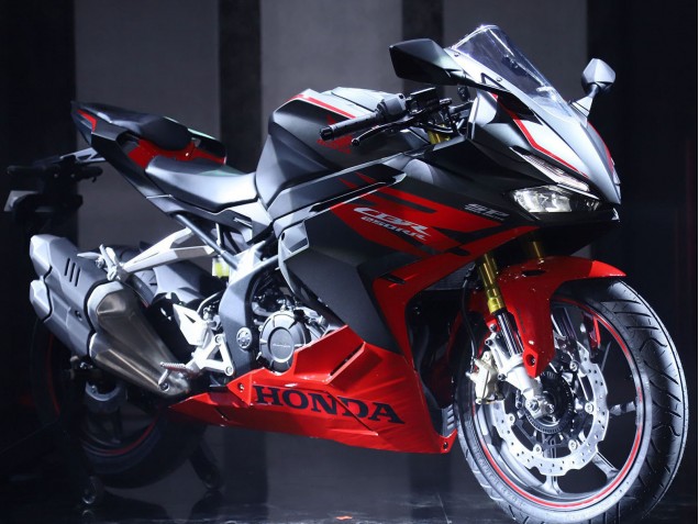 Matt Schwarz Rot 2023-2024 Honda CBR250RR Motorrad Verkleidung