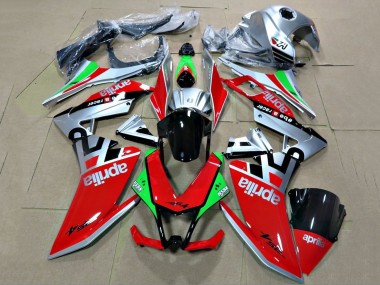 Silber Rot Grün Glänzendes Schwarz 2012-2018 Aprilia RS4 50 125 Motorrad Verkleidung