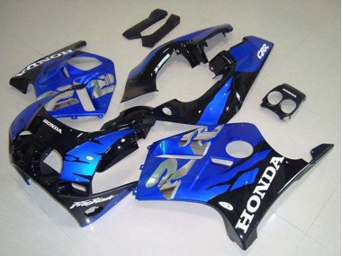 Blau Glänzendes Schwarz 1988-1989 Honda CBR250RR MC19 Motorrad Verkleidung