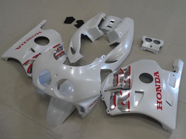 Perl Weiß Rot 1990-1998 Honda CBR250RR MC22 Motorrad Verkleidung