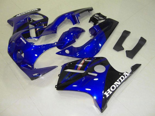 Blau Glänzendes Schwarz Weiß Aufkleber 1990-1998 Honda CBR250RR MC22 Motorrad Verkleidung