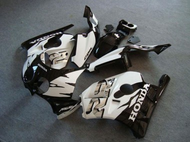Weiß Glänzendes Schwarz 1990-1998 Honda CBR250RR MC22 Motorrad Verkleidung