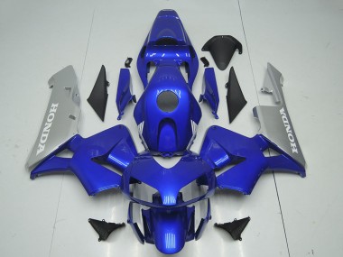 Silber Blau 2003-2004 Honda CBR600RR Motorrad Verkleidung