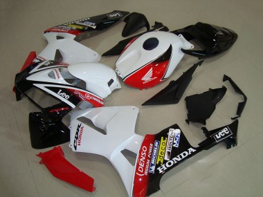 Weiß Rot Schwarz Lee 2005-2006 Honda CBR600RR Motorrad Verkleidung