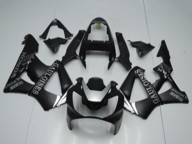 Matt Schwarz Silber Cauloises 2000-2001 Honda CBR900RR 929 Motorrad Verkleidung